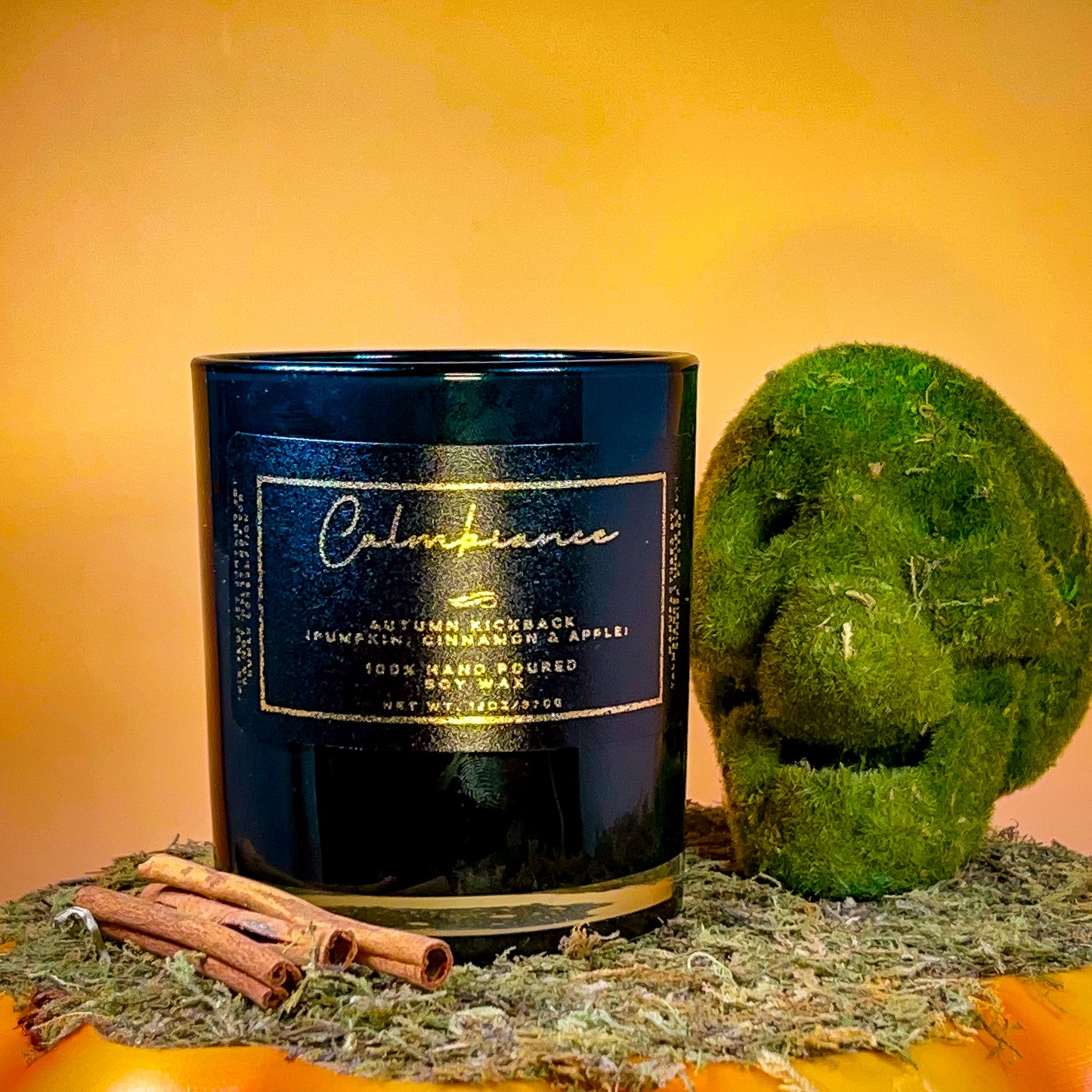 Autumn Kickback | Marshmallow & Firewood Scented Soy Wax Candle