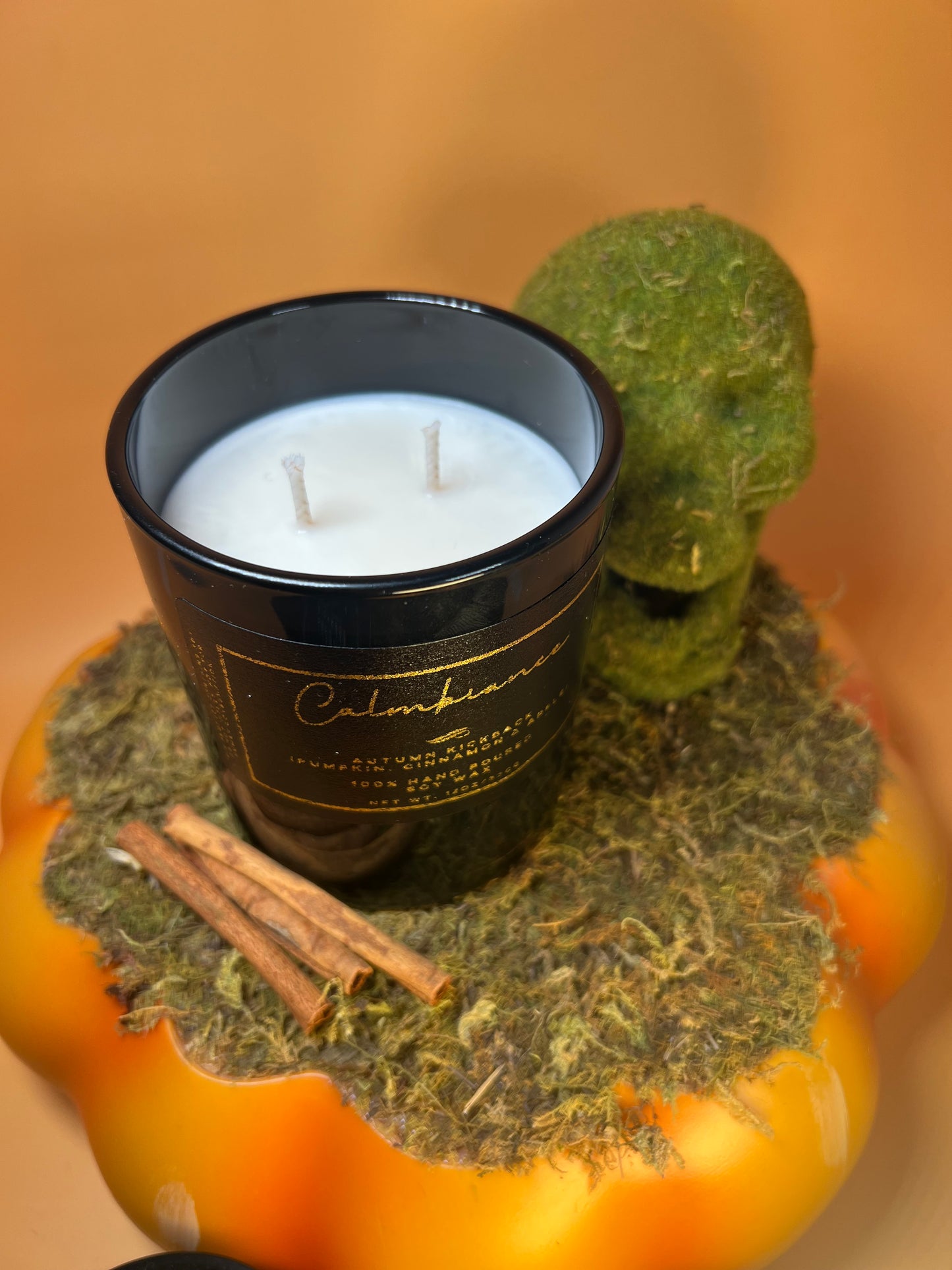 Autumn Kickback | Marshmallow & Firewood Scented Soy Wax Candle