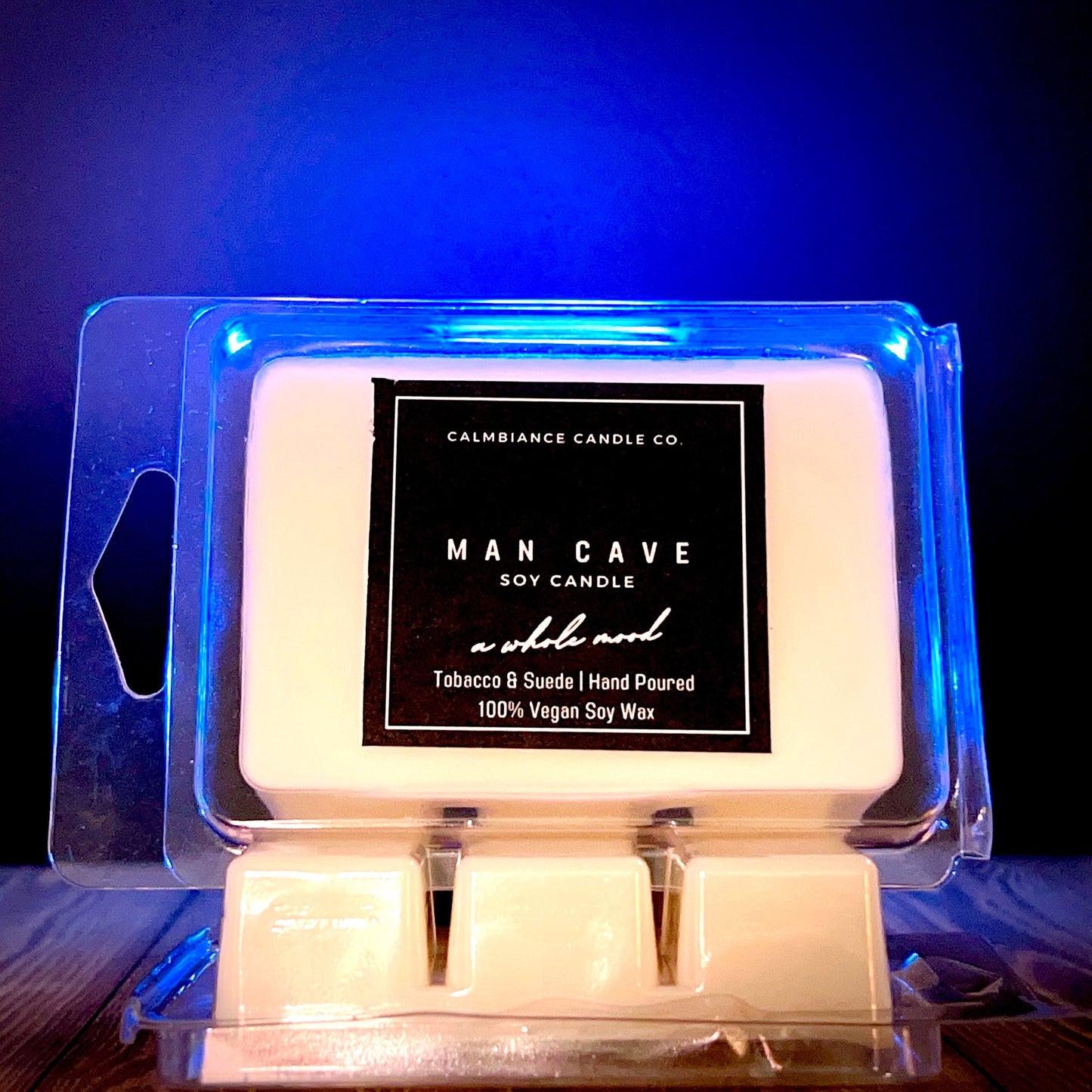 Man Cave | Tobacco & Suede Scented Soy Wax Melts