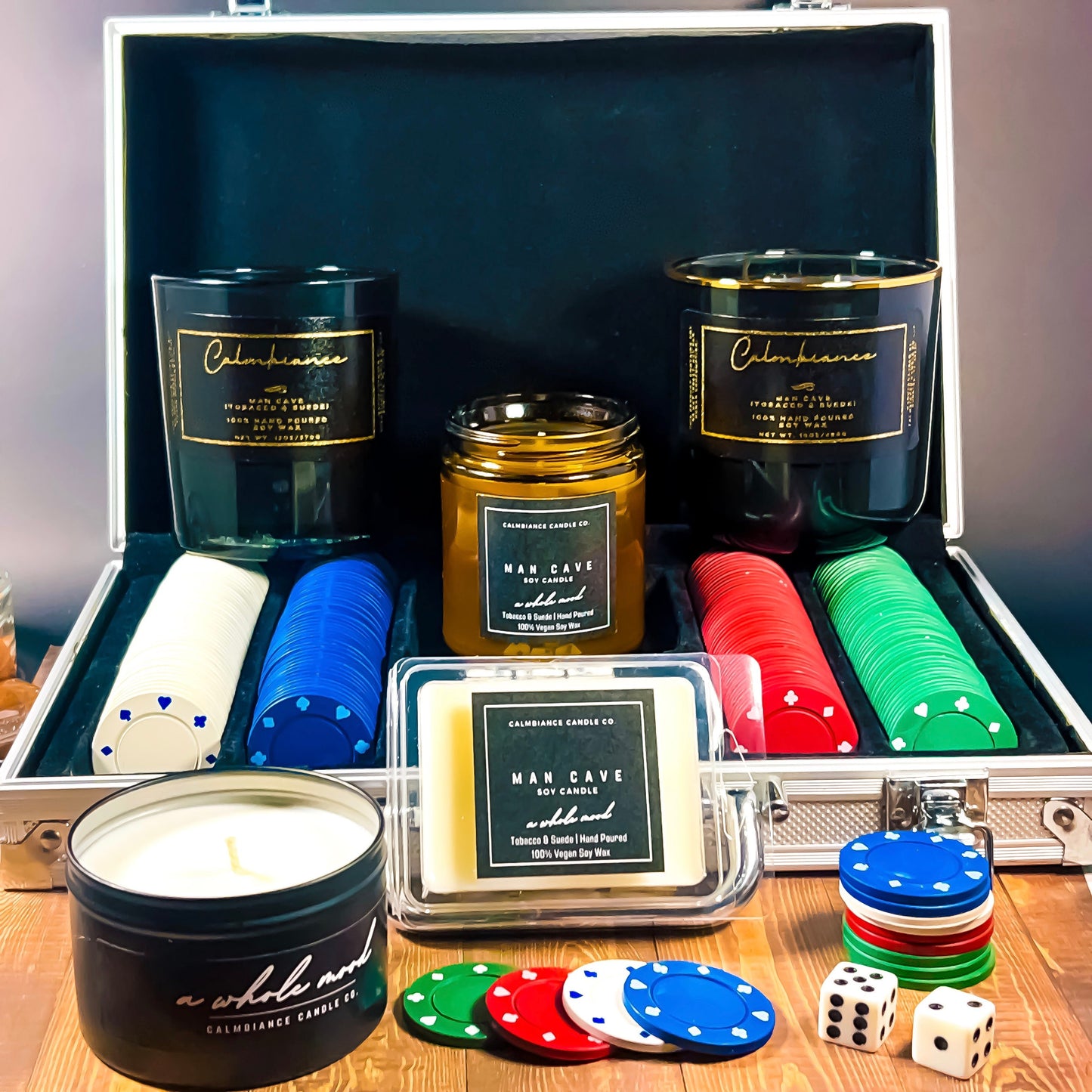 Man Cave | Tobacco & Suede Scented Soy Wax Melts