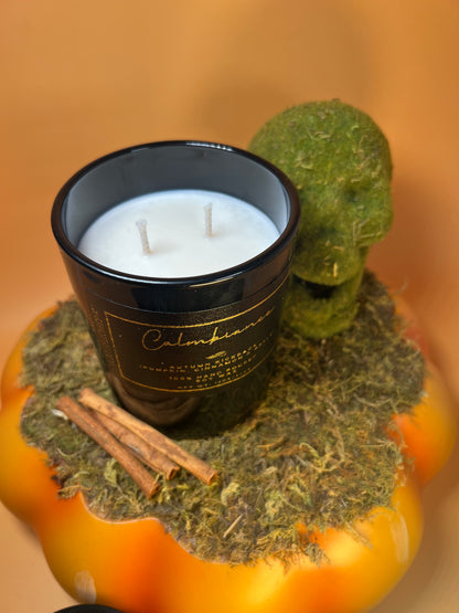 Autumn Kickback | Marshmallow & Firewood Scented Soy Wax Candle